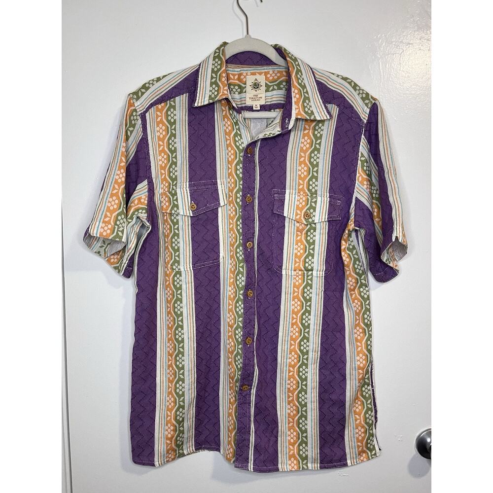 Vintage Territory Ahead Shirt Size M 100% Cotton